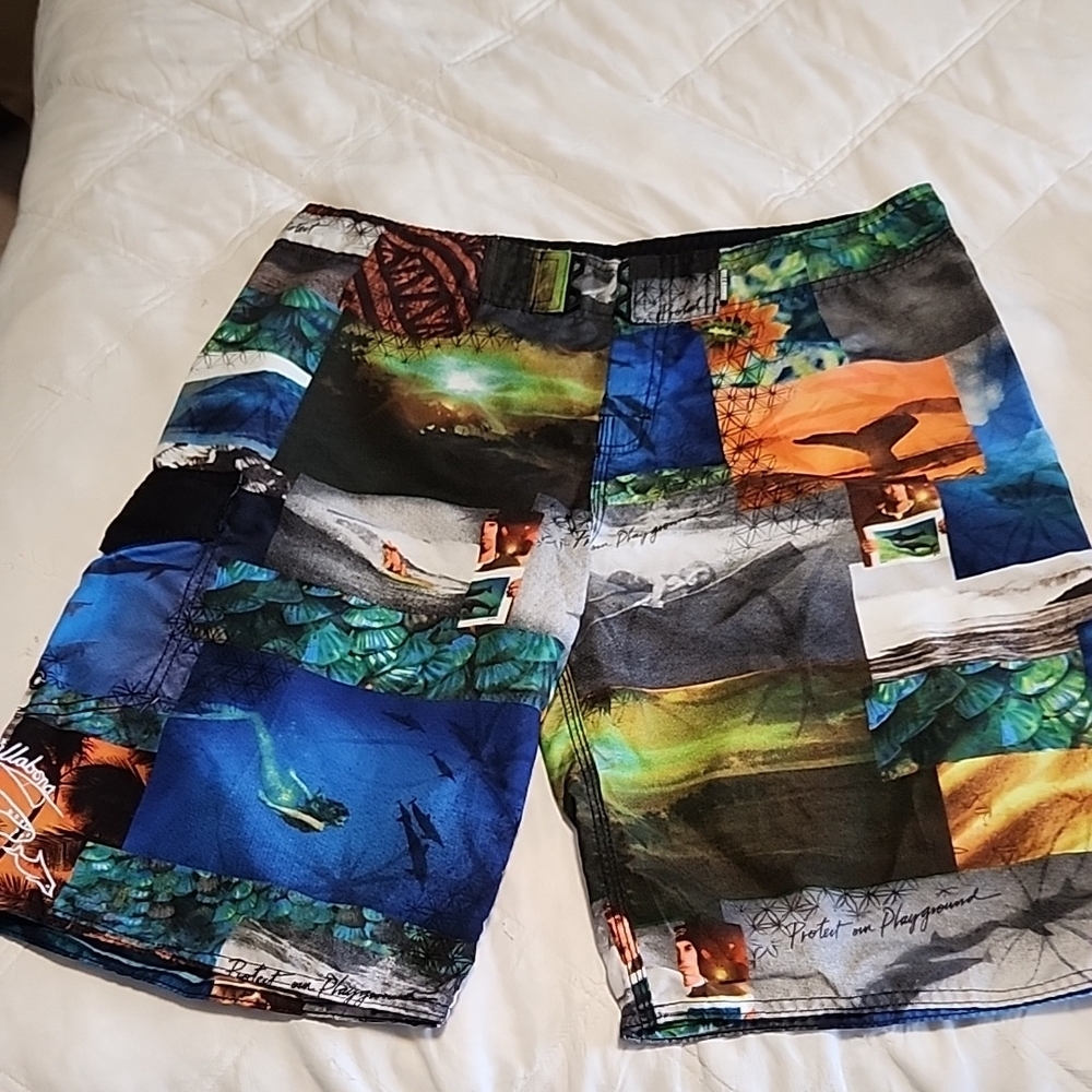Multicolor Men's Swim Shorts